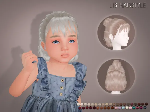 Lis Hair Toddler version - BRsims