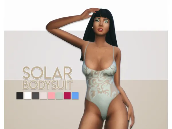 solar bodysuit + hickies by simgguk