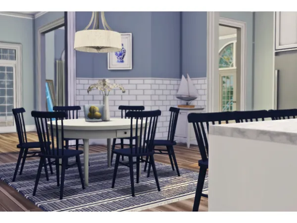 Mix Tucker Dining Set Chair Barstool and Table by Sooky88 - The Sims 4 Custom Content