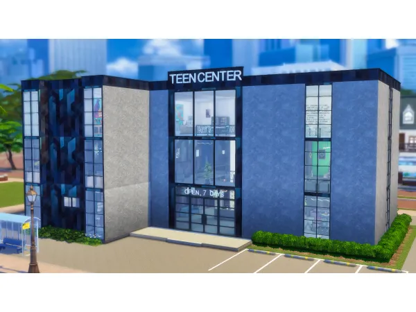 Maxis Match Teen Center - The Sims 4 Custom Content