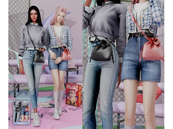 Alpha Chill with you [뉴엔] by new_en092 - The Sims 4 Custom Content