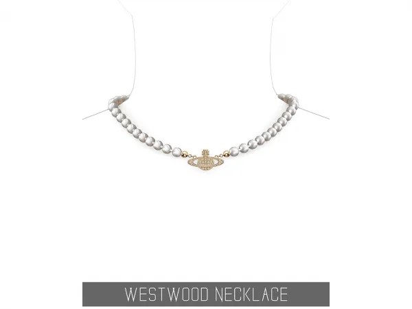 Alpha WESTWOOD NECKLACE - The Sims 4 Custom Content
