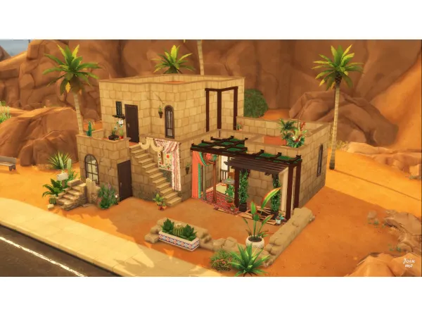Alpha Arabian House - The Sims 4 Custom Content