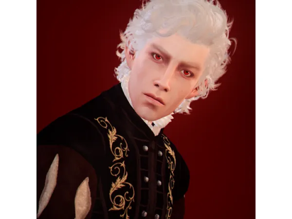 Mix Baldurs Gate 3 Astarion by satterlly - The Sims 4 Custom Content