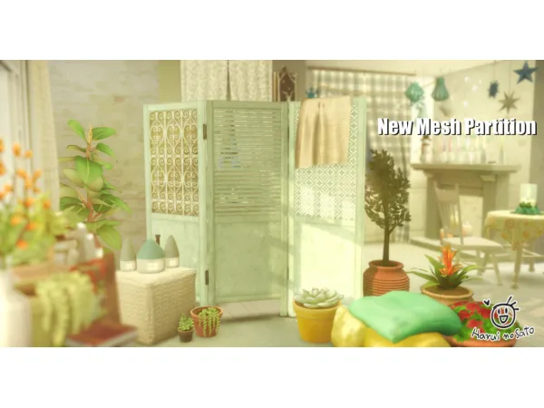 Maxis Match Dining set Partition - The Sims 4 Custom Content