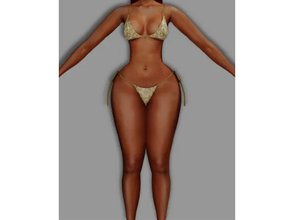 Alpha raplogicalboutique Vixxxen Body Preset - The Sims 4 Custom Content