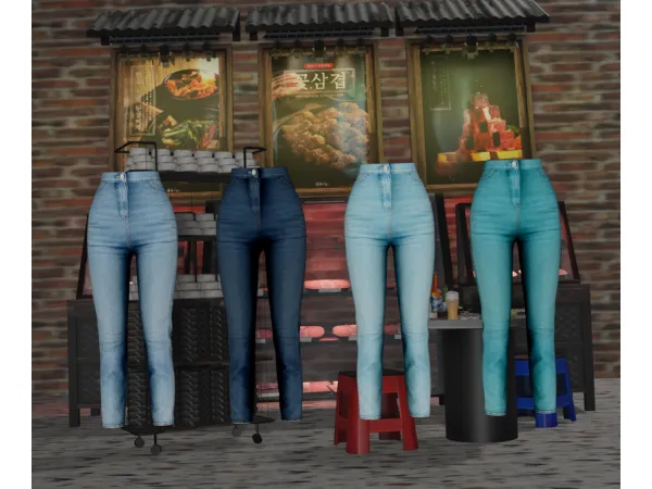 Alpha Do you want to go eat steak with me BOTTOM - The Sims 4 Custom Content