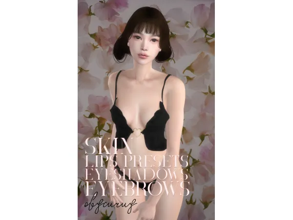 Alpha SKIN 21 and mooore sims by obscurus - The Sims 4 Custom Content