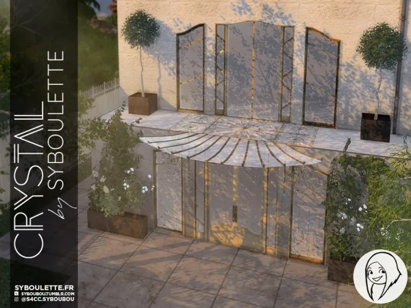 Alpha Crystal set - The Sims 4 Custom Content