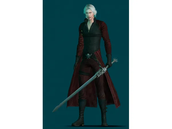 Alpha Dante by plazasims - The Sims 4 Custom Content