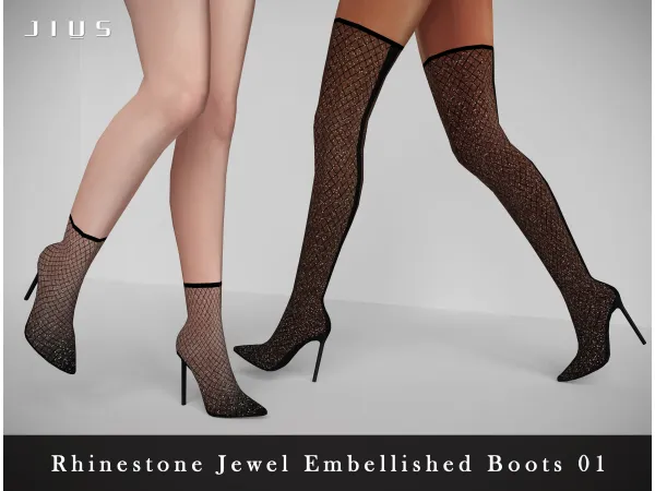 Mix The Boots Collection Part I sims by Jius - The Sims 4 Custom Content