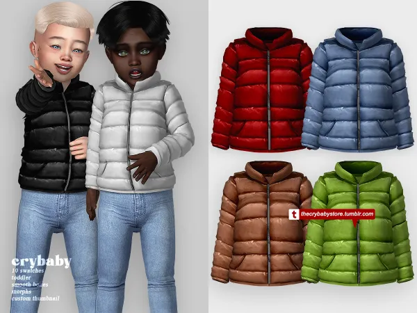 crybaby - down jacket - toddler