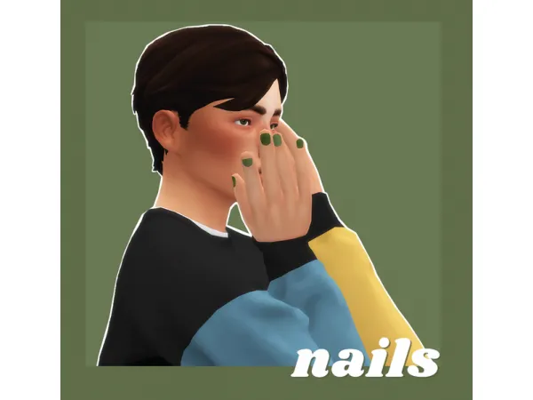 Maxis Match barbieaiden nails - The Sims 4 Custom Content