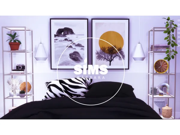 Mix CHIC SHELF AESTHETIC COLORS 10 SWATCHES by Bárbara Sims - The Sims 4 Custom Content