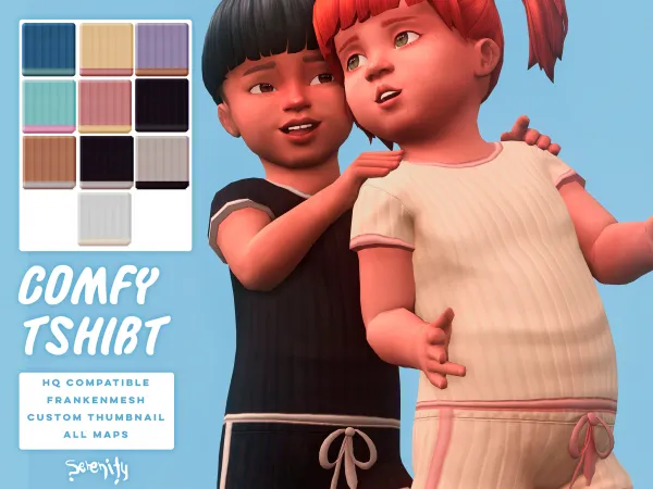 Maxis Match Baby Dream Comfy T Shirt - The Sims 4 Custom Content