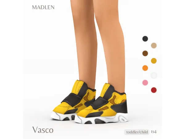 Maxis Match Vasco Sneakers by Madlen - The Sims 4 Custom Content