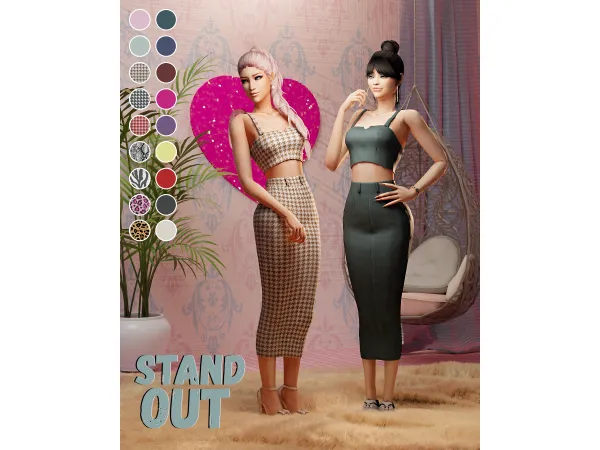 Mix GCS April's 2021 - The Sims 4 Custom Content