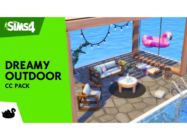 Maxis Match Dreamy Outdoor Pack by SIXAM CC - The Sims 4 Custom Content