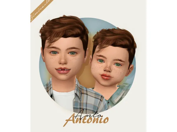 Alpha Anto Antonio - The Sims 4 Custom Content