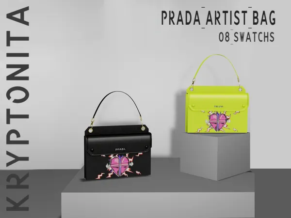 Alpha COLLECTION PRADA - The Sims 4 Custom Content