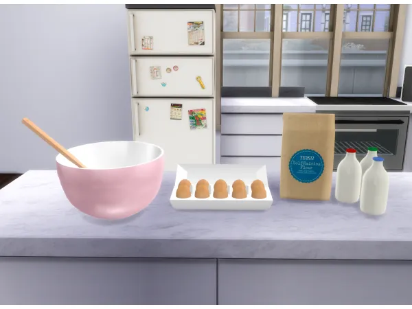 Mix Baking Clutter - The Sims 4 Custom Content