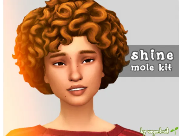 Maxis Match shine mole kit nobodys like you - The Sims 4 Custom Content