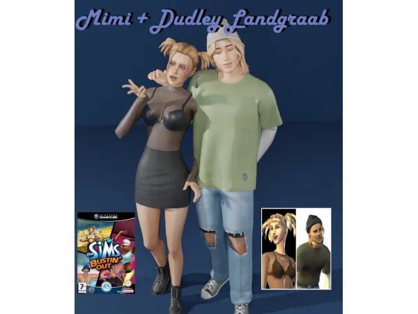 Maxis Match Mimi Dudley Sim Download - The Sims 4 Custom Content