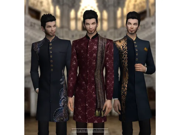 Indian groom coat by hoanglapsims