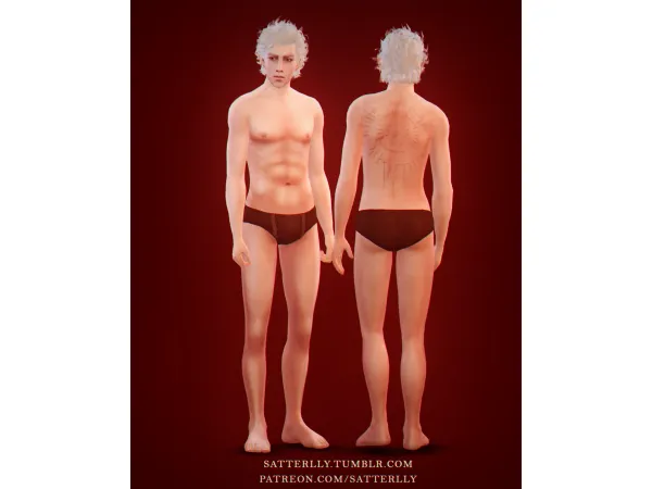 Alpha Baldurs Gate 3 Astarion Skintone Eyes and Teeth by satterlly - The Sims 4 Custom Content