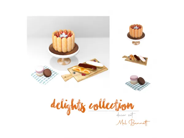 Alpha Delights Collection - The Sims 4 Custom Content