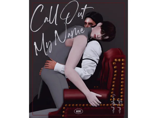 Alpha [Bongddi] Call Out My Namepackage - The Sims 4 Custom Content