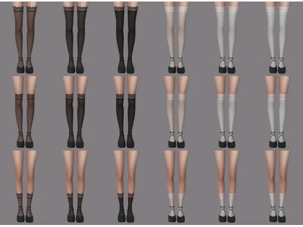 Maxis Match nell le Stockings - The Sims 4 Custom Content
