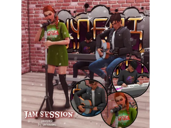 Maxis Match Jam Session - The Sims 4 Custom Content