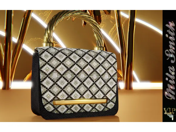 Alpha VIP 37 bag by simsfinds - The Sims 4 Custom Content