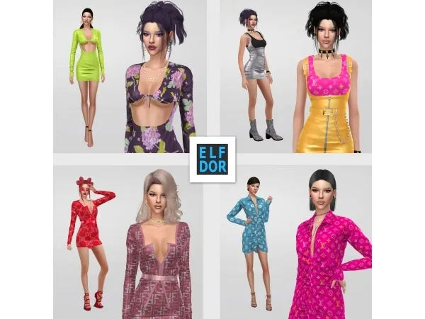 Alpha May Collection Part 1 by simsfinds - The Sims 4 Custom Content