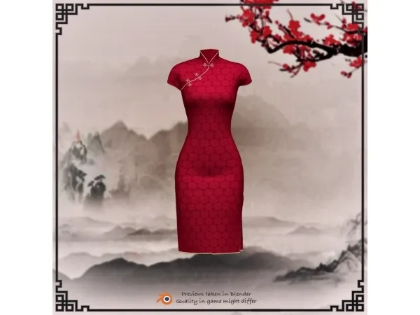 Alpha [usamaru] Huan by simsfinds - The Sims 4 Custom Content