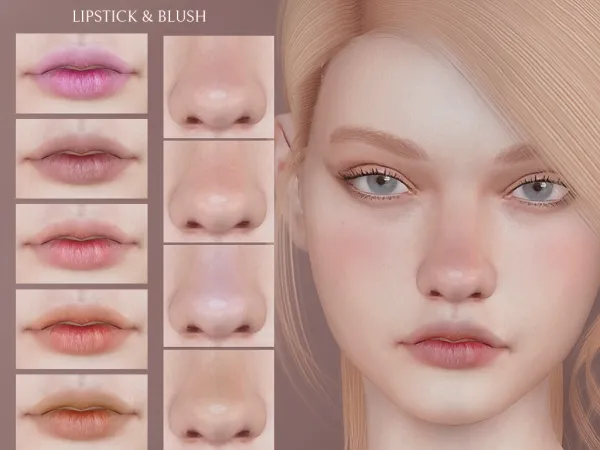 Alpha Makeup Set - The Sims 4 Custom Content