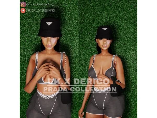 Alpha DKXDerico PradaCollection by Diversedking - The Sims 4 Custom Content