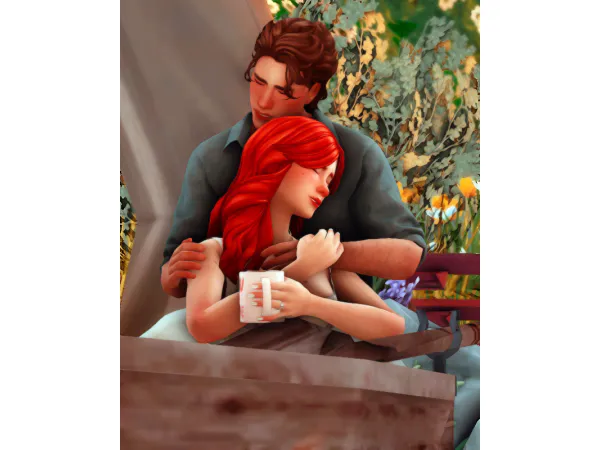 Maxis Match COFFEE AND YOU - The Sims 4 Custom Content