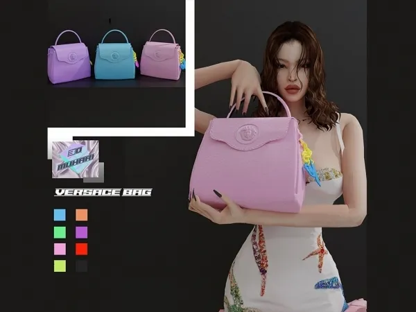 Alpha Versace Bag la Medusa - The Sims 4 Custom Content