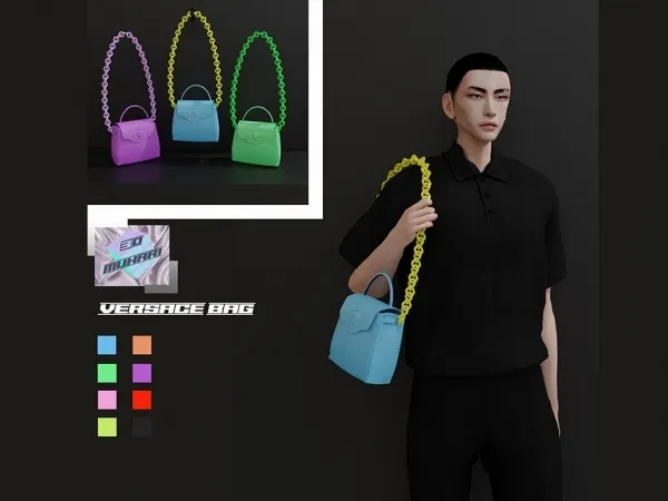 Alpha Versace Bag La Medusa - The Sims 4 Custom Content