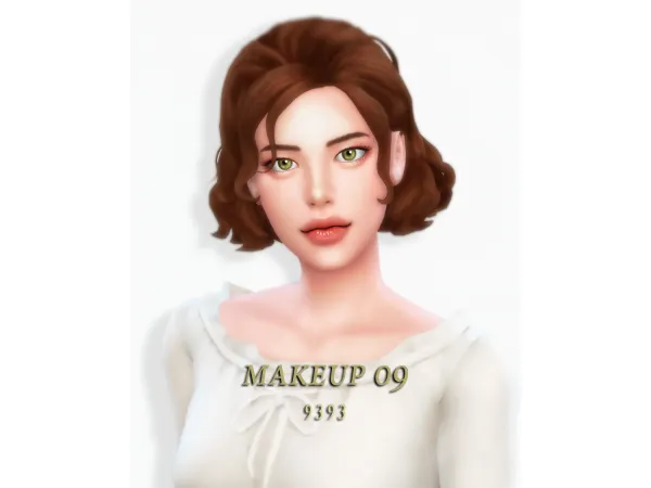 Maxis Match Makeup 09 by 9393 - The Sims 4 Custom Content