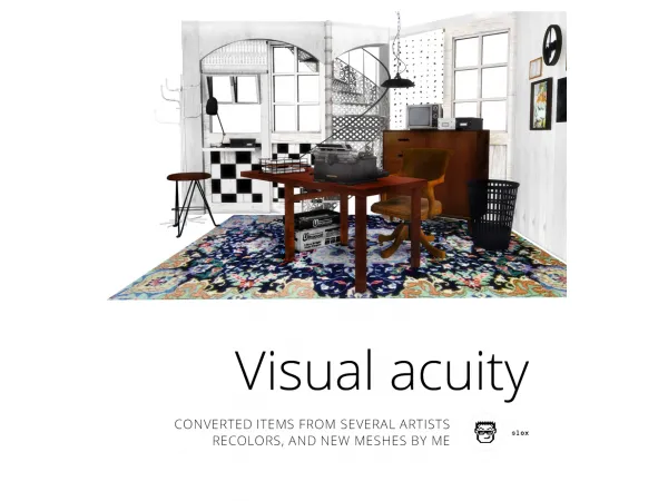 Alpha Visual Acuity - The Sims 4 Custom Content