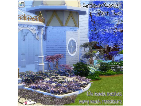Maxis Match Groovin' Garden Part 2 - The Sims 4 Custom Content