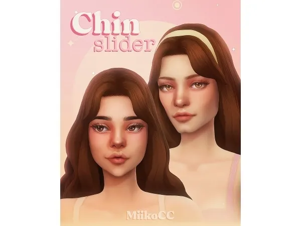Maxis Match Chin slider - The Sims 4 Custom Content