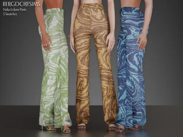 Alpha Vatka Lokum Pants - The Sims 4 Custom Content