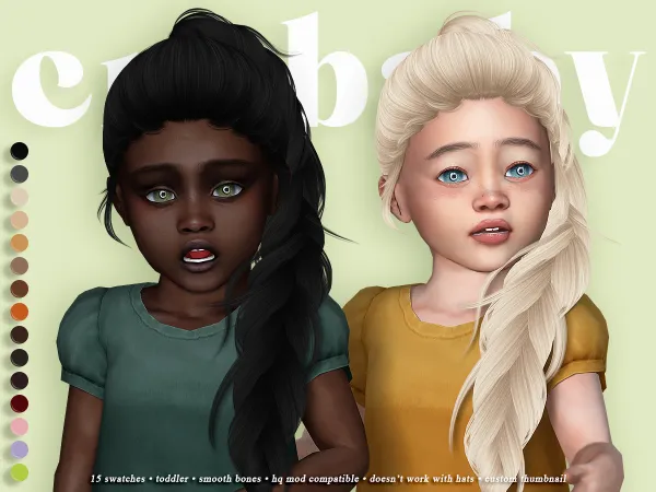 crybaby - alexis hair (anto) - toddler
