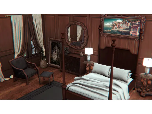 Alpha Royal Kahala Set - The Sims 4 Custom Content