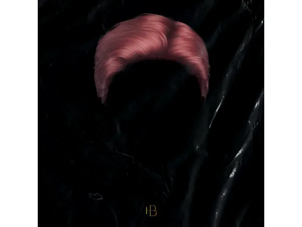 Alpha HAIR 21 REGENT CUT by MoooD - The Sims 4 Custom Content