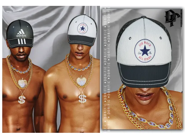 Alpha dorific_BASEBALL CAP - The Sims 4 Custom Content